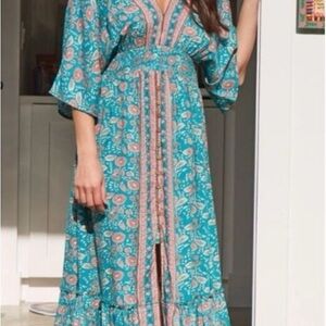 NATURAL LIFE Celia Floral Maxi Dress